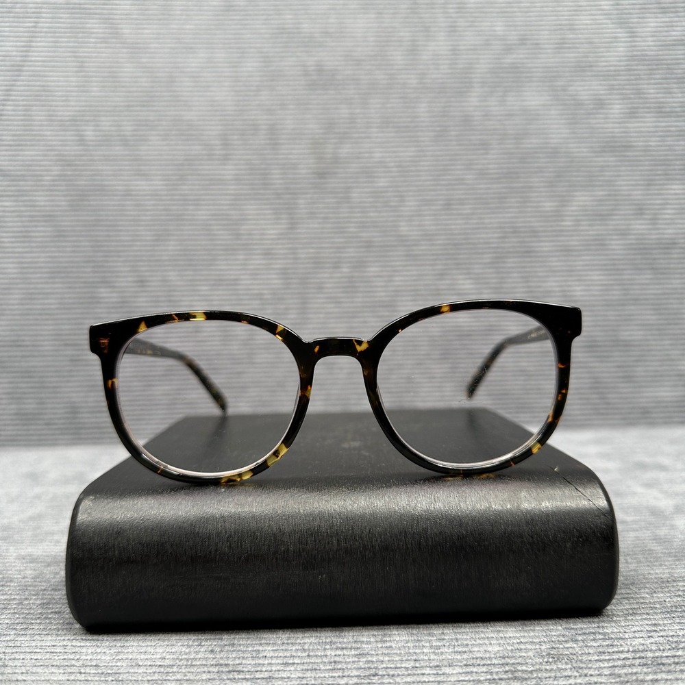 Warby Parker Gillian M 302 Tortoise Shell Y2K Eyeglasses Frames 52-20-145 Unisex